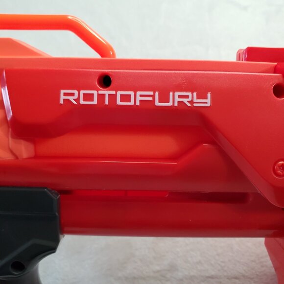 NERF N-Strike MEGA Rotofury Blaster Gun with 10 MEGA Darts - Picture 3 of 5